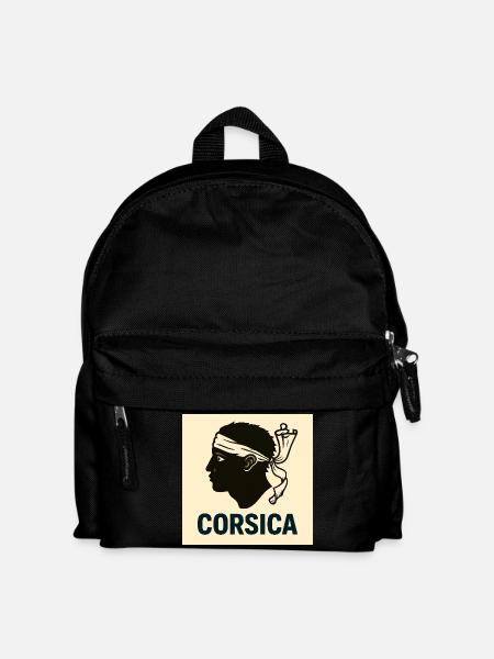 Corsican souvenirs - Kids' Backpack - black