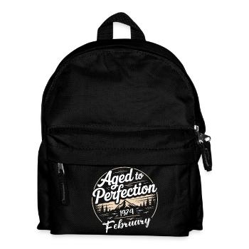 February 1974 - Kids' Backpack - black - Front