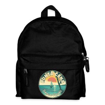 Explore Punta Cana in Dominican Republic - Kids' Backpack - black - Front
