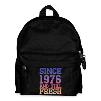 1976 50th Birthday - Kids' Backpack - black - Front