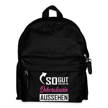 Seul un décorateur peut être aussi beau - Sac à dos Enfant - noir - Devant