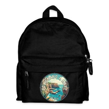 Experience Coastal Splendor Polignano a Mare Italy - Kids' Backpack - black - Front