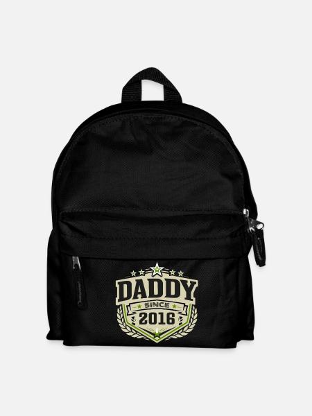 Daddy Since 2016 – Proud Dad Design - Kids' Backpack - black