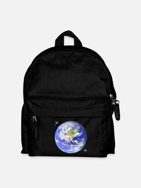 Planet Earth - Kids' Backpack - black
