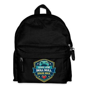 Level Low Skill Null Spass Max - Kinder Rucksack - Schwarz - Vorne