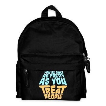 Tu n’es jolie que dans la mesure où tu traites les gens, Ehrlich - Sac à dos Enfant - noir - Devant