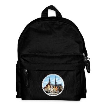 Rostock-Neuer Markt - Kids' Backpack - black - Front