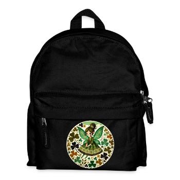 Emerald Fairy Clover Garden - Kids' Backpack - black - Front