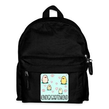 Kindergartenkind Küken Kleinkinder - Kinder Rucksack - Schwarz - Vorne