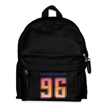 Vintage 1996 - Kinder Rucksack - Schwarz - Vorne