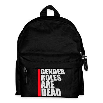 Les rôles de genre sont morts déclaration liberté - Sac à dos Enfant - noir - Devant