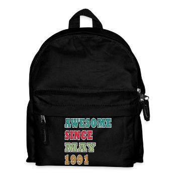Awesome Since May 1991 - Kinder Rucksack - Schwarz - Vorne