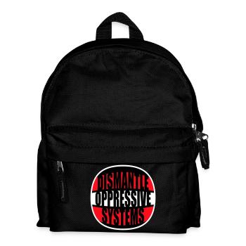 Déclaration d’activisme pour démanteler les systèmes oppressifs - Sac à dos Enfant - noir - Devant