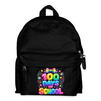 100 Jours d'École Arc-en-Ciel Magique - Sac à dos Enfant - noir - Devant