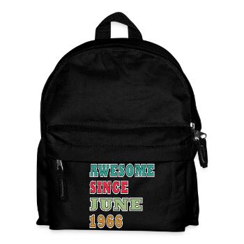 Awesome Since June 1966 - Kinder Rucksack - Schwarz - Vorne