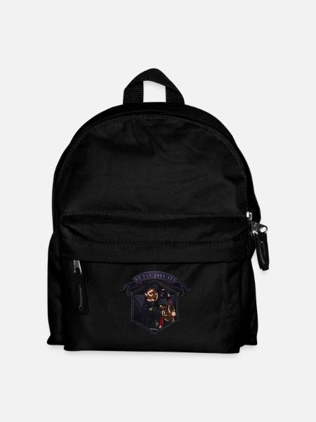 We can roll it! Vitiligo - Kids' Backpack - black