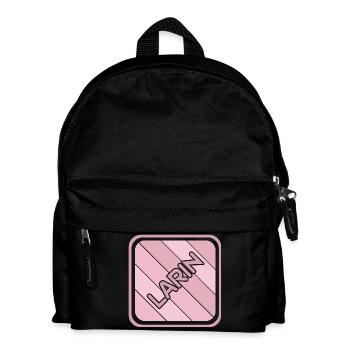 Larin as a daughter - Kids' Backpack - black - Front