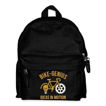 Ideen in Bewegungsfahrrad - Kinder Rucksack - Schwarz - Vorne