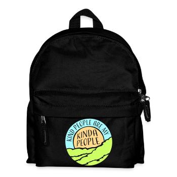 Les gens gentils sont mon genre de gentillesse - Sac à dos Enfant - noir - Devant