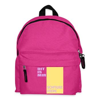 Berlinerisch Egal Berlin - Kinder Rucksack - Fuchsia - Vorne