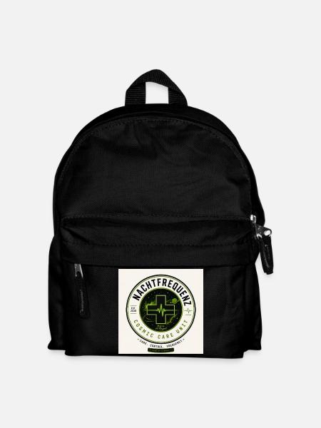 Nachtfrequenz Kosmische Pflege Einheit - Kinder Rucksack - Schwarz