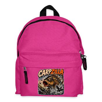 Carpzilla-Monsterkarpfenfischen - Kinder Rucksack - Fuchsia - Vorne
