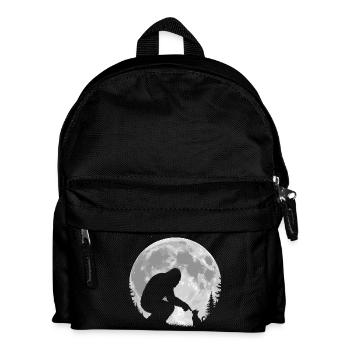 Bigfoot, Chat, Lune, Pleine Lune, Chaton - Sac à dos Enfant - noir - Devant