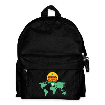 Senegal - Kinder Rucksack - Schwarz - Vorne