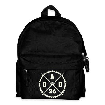 DAD 26 - Kinder Rucksack - Schwarz - Vorne