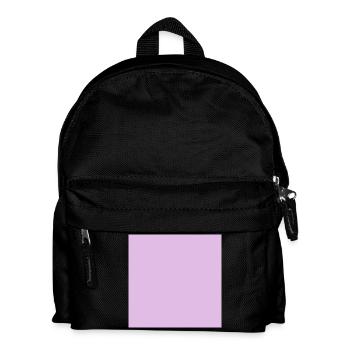 Background Roas Texture Template Personalize - Kids' Backpack - black - Front