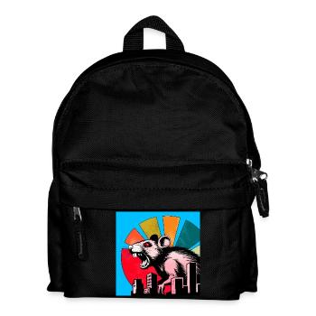 Rat Horror - Kids' Backpack - black - Front