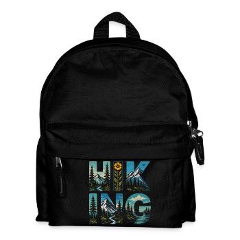 Randonnée - Aventure en plein air - Sac à dos Enfant - noir - Devant