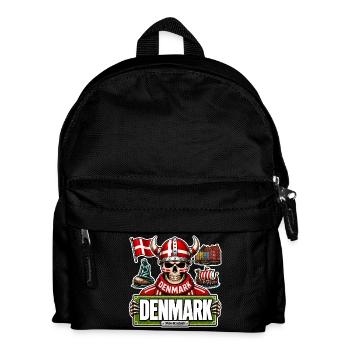SkullCostume World Edition: Denmark - Kids' Backpack - black - Front