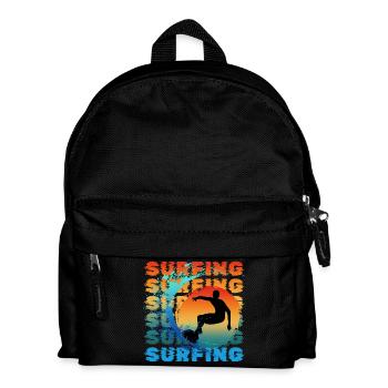SURFEUR SURFEUR PLAGE D’ÉTÉ - Sac à dos Enfant - noir - Devant