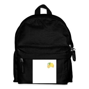 When Life Gives You Lemons | Vintage Lemon Botanic - Kids' Backpack - black - Front