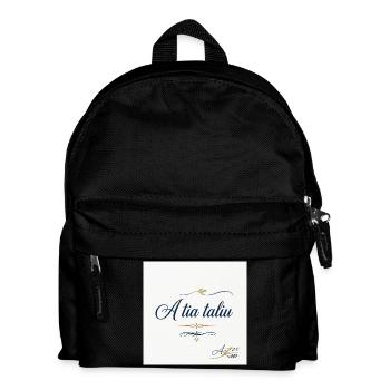 Dialetto siciliano - Kids' Backpack - black - Front
