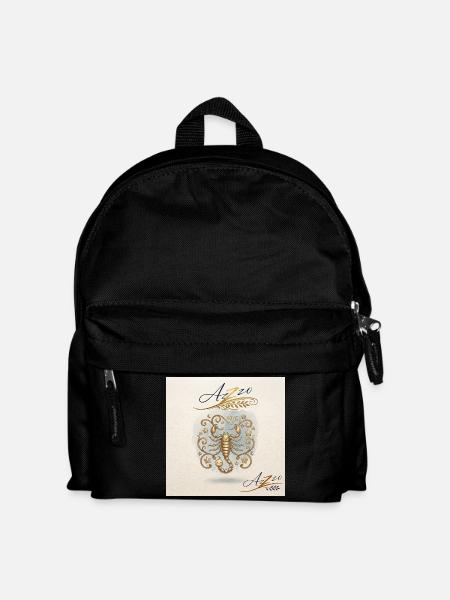 Golden Scorpio Star Spell - Kids' Backpack - black