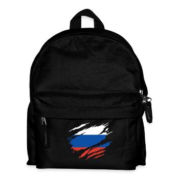 Russie Drapeau Russe - Sac à dos Enfant - noir - Devant