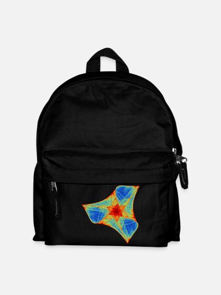 Fire Boomerang – Chaos Theory - Kids' Backpack - black