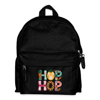 Hip Hop Le jour de Pâques - Sac à dos Enfant - noir - Devant
