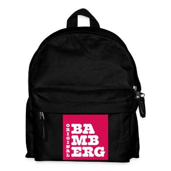 Police rétro originale de Bamberg - Sac à dos Enfant - noir - Devant