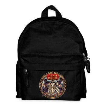 Équipe Fleurs Guerrières Mariée - Sac à dos Enfant - noir - Devant
