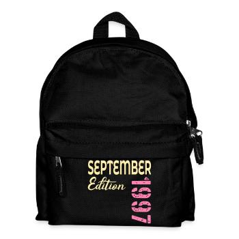 Septembre 1997 - 29e anniversaire - Sac à dos Enfant - noir - Devant