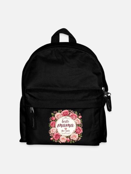 Beste Mama der Welt - Kinder Rucksack - Schwarz