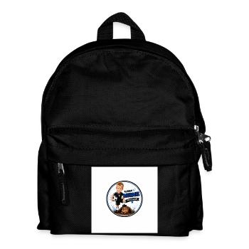 Kleiner Murmel Große Träume - Kinder Rucksack - Schwarz - Vorne