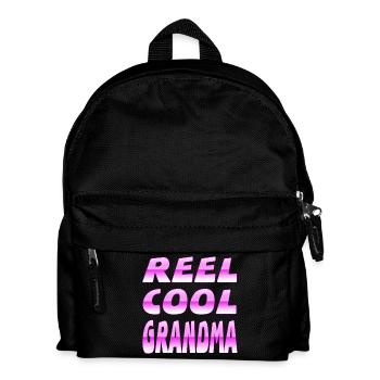 Oma - Kinder Rucksack - Schwarz - Vorne