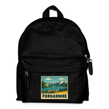 Forggensee Minimal - Kids' Backpack - black - Front