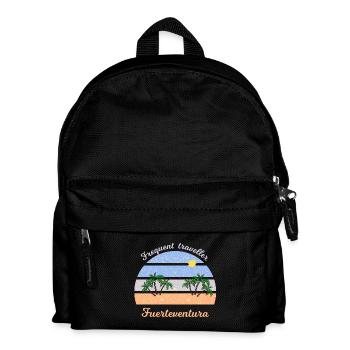 Frequent Traveler Fuerteventura Retro - Kids' Backpack - black - Front