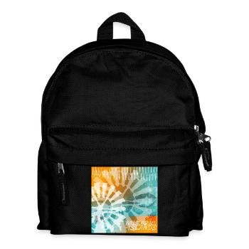 Balearic Islands Tie-Dye - Kids' Backpack - black - Front