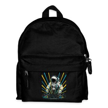 Astronaut DJ Laser - Kids' Backpack - black - Front